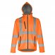 Foto 5: Softshell alta-visibilidade com capuz remov�vel - 300 g/m�